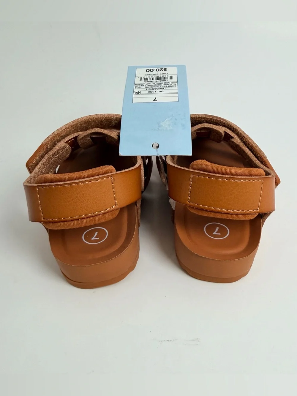 Cat & Jack Tan Fisherman-Style Kids Sandals